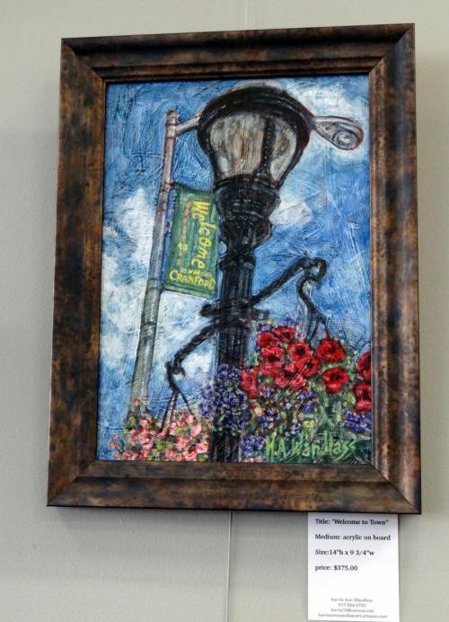 Lamp painting with Kerrie Ann Wandlass