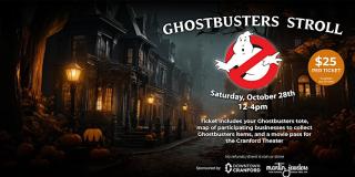 Celebrate Ghostbusters Day in Downtown Cranford by getting your ticket for the Ghostbusters Stroll!
