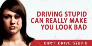 Driving Stupid Can Really Make You Look Bad