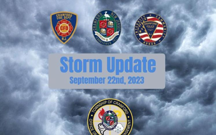 Storm Update: 9/22/23 at 3:30 PM
