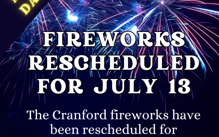 Fireworks Rescheduled