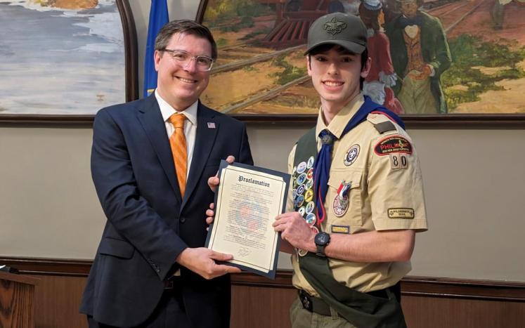 Proclamation Eagle Scout Troop 80